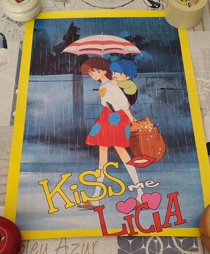 Kiss licia poster vintage - licia,