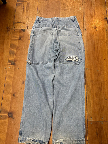Jeans denim gamba dritta jnco - jeans,