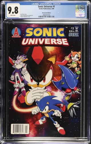 Sonic universe cgc 9 - sonic,