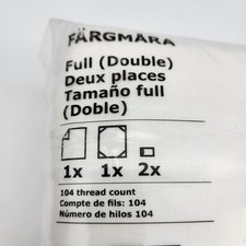 Set lenzuola matrimoniale Ikea