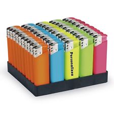 Accendini personalizzati 50 pz grafica stampa e spedizione inclusi