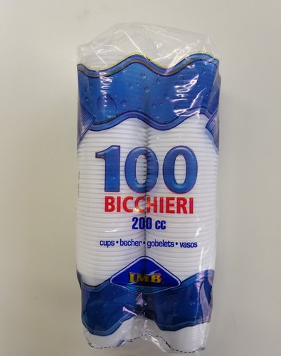 Bicchieri acqua plastica - bicchieri, di