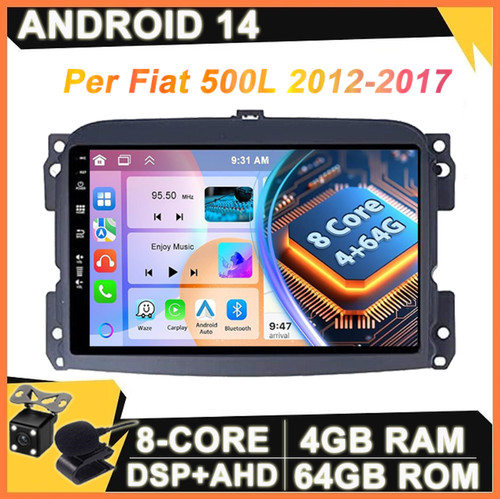 Android 14 autoradio - 10.1",