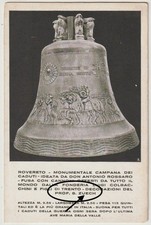 ROVERETO CAMPANA DEI CADUTI - DEC. STEFANO ZUECH VAL DI NON  - TRENTO TRENTINO