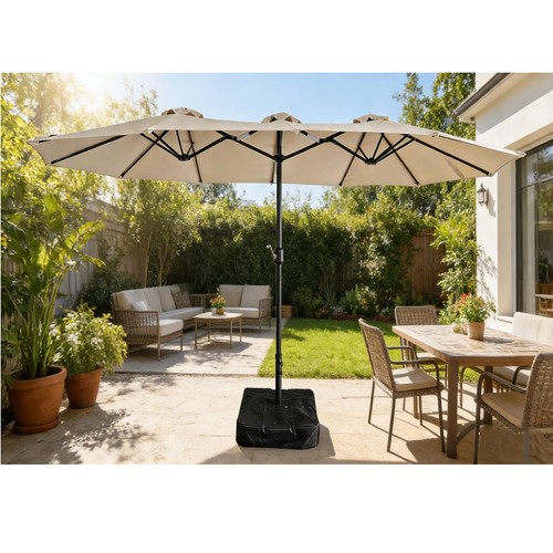 Ombrellone patio 6m - ombrellone,