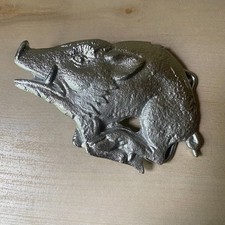 Fibbia cintura pesante vintage