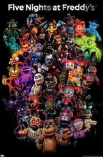 Poster Premium Five Nights at