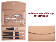 7-tlg. Caso di Manicure Sì Erbe Solingen Unghia & Forbici per Cuticole