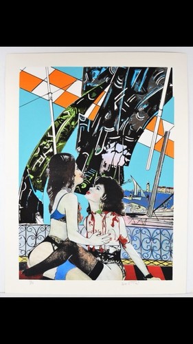 Gianni bertini serigrafia - serigrafia, cm