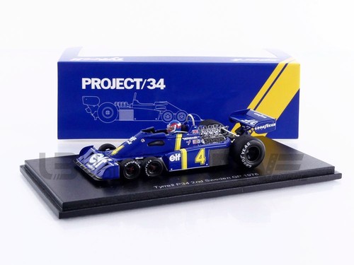 Spark tyrrell p34 2nd - spark, 1/43