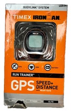 Orologio GPS Timex Ironman Run Trainer + Cinturino HRM Bundle Ricambi/Riparazione Non Funzionante
