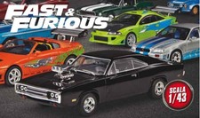MODELLINI FAST&FURIOUS FAST AND FURIOUS SCALA 1/43 SCEGLIERE DA MENU A TENDINA