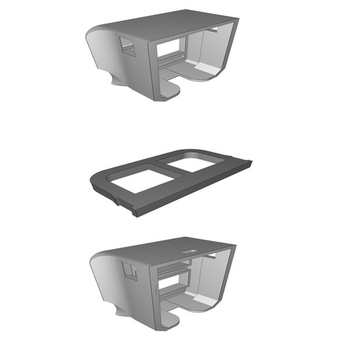 Cover interruttore accensione - cover,