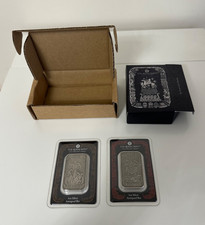 Royal Mint Norse Gods 1 oz argento antico Thor & Odin set edizione limitata 999,9