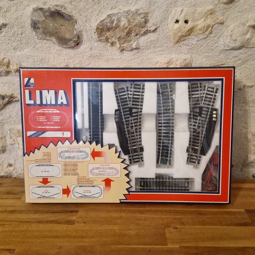 Lima boite 404021e rails - boite, ho