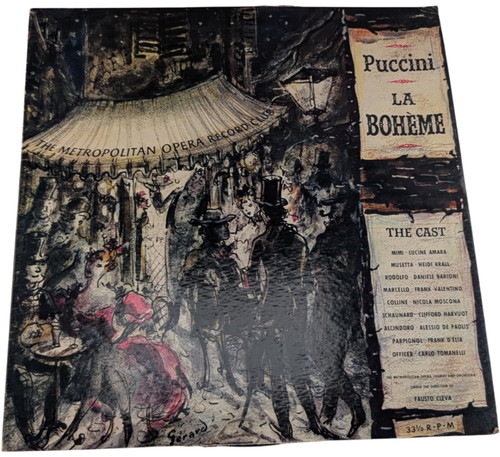 Puccini bohème 1956 us - lp,