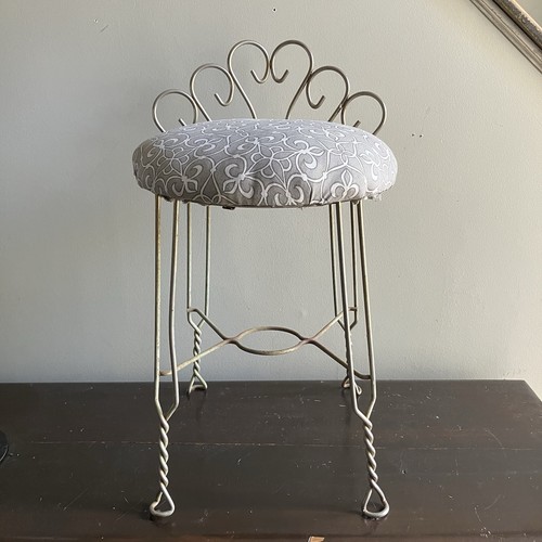 Sgabello sedia vanità - , vintage
