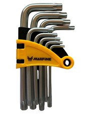 Set 9 Chiavi Torx a L Corte