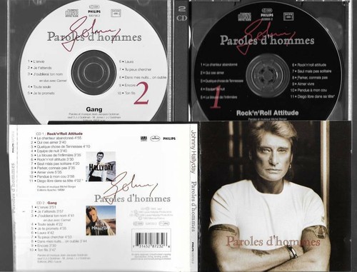 Johnny hallyday double - double, cd