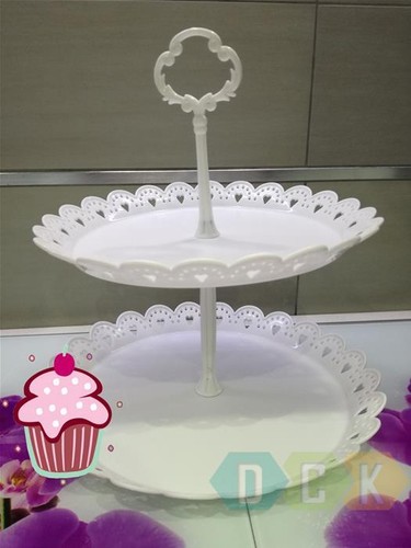 Alzatina plastica shabby - alzatina,