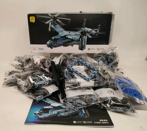 1389pcs tiltrotor osprey - 1389pcs, v-22