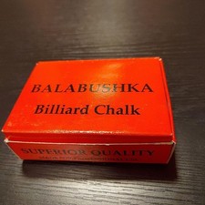 Gesso da biliardo BALABUSHKA 9 pezzi con scatola