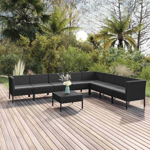 Set divani con cuscini in - con,