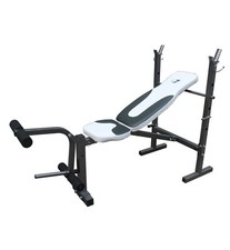 Getfit Bench 560 Panca Multistazione per Bilancieri Stazione Leg Curl/Extensor