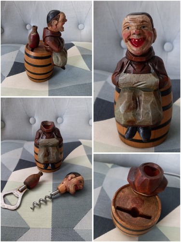 Vintage legno rara - rara, figura