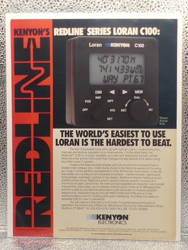 Vintage redline loran ship - vintage,