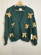 Cardigan donna Luna Ivy verde