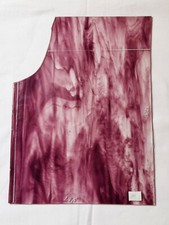 LASTRA VETRO ARTISTICO per CREAZIONI TIFFANY/MOSAICO 28x32 cm/Rif.09