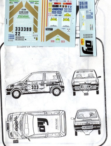 Decal fiat cinquecento - decal,