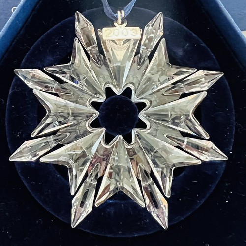 Ornamento swarovski 2003 con - ornamento,
