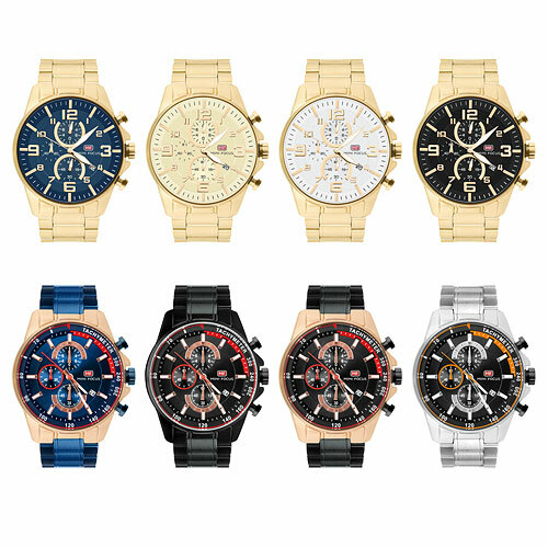 Orologio uomo acciaio - orologio, sportivo