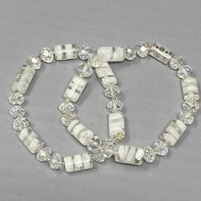 Millefiori glass bracelet - glass,