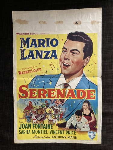 Mario lanza serenade - serenade, french