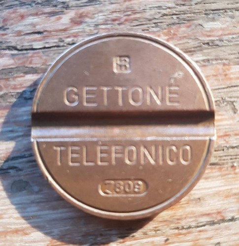 Gettone telefonico 7809 anno - telefonico,