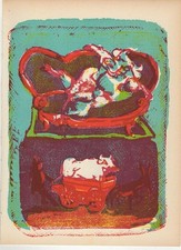 Mino Maccari -Il toro sul