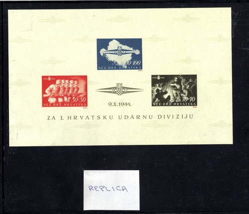 Croazia 1945 blocco storm - -,