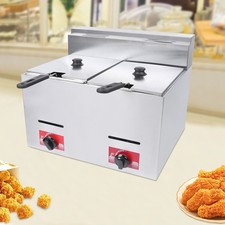 Friggitrice a gas da banco con