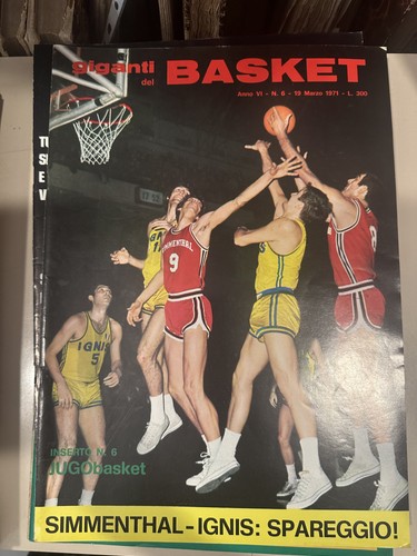 Rivista giganti del basket - rivista,
