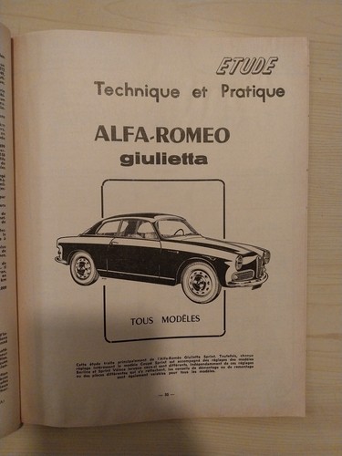 Revue technique alfa romeo - alfa,