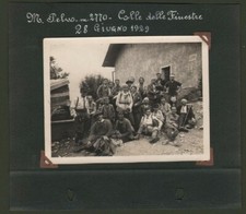 ALPI COZIE, provincia di Torino. "M. Pelvo. Colle delle Finestre. 28 Giugno 1929