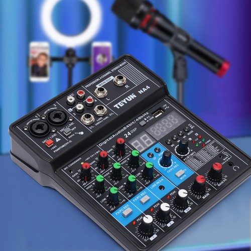 Mixer audio professionale - , 4