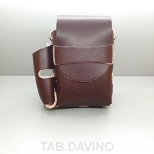 PORTASIGARETTE IN PELLE ECO CON PORTA ACCENDINO FIREDOG PS2 CIGARETTES CASE