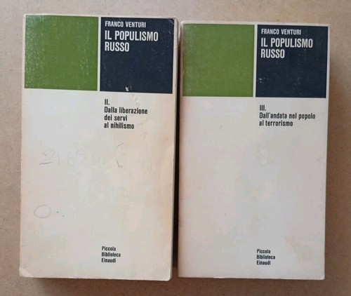 Populismo russo volumi - il,