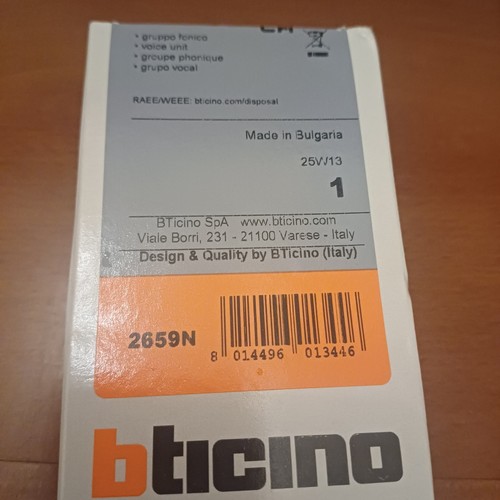 Bticino 2659n gruppo - gruppo, fonico