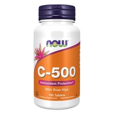 NOW Foods Vitamin C-500  with