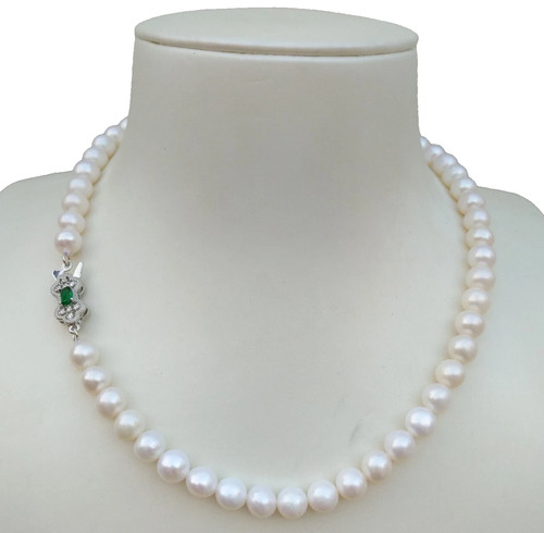 Collana perle bianche - di,